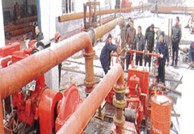 水幕噴頭性能參數試驗